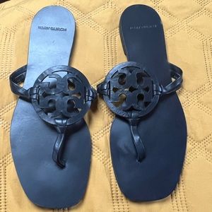 Tory Burch 5930 blue sandals size 7M